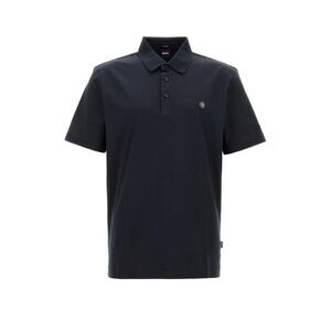 Boss Men Black Cotton Polo Shirt